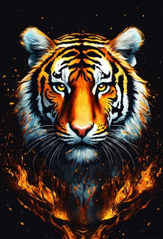 Bengal Tiger, Siberian Tiger, Tiger, Felidae, Carnivore, Organism