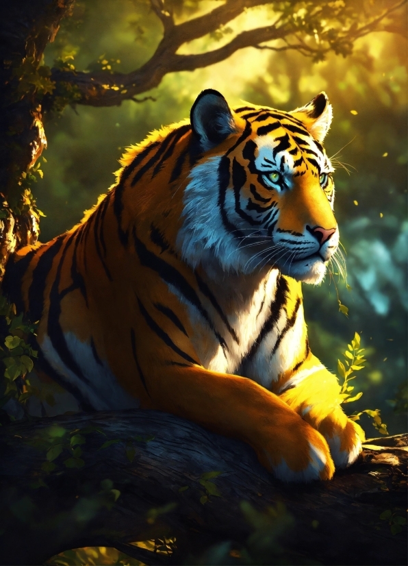 Bengal Tiger, Siberian Tiger, Tiger, Natural Environment, Carnivore, Organism
