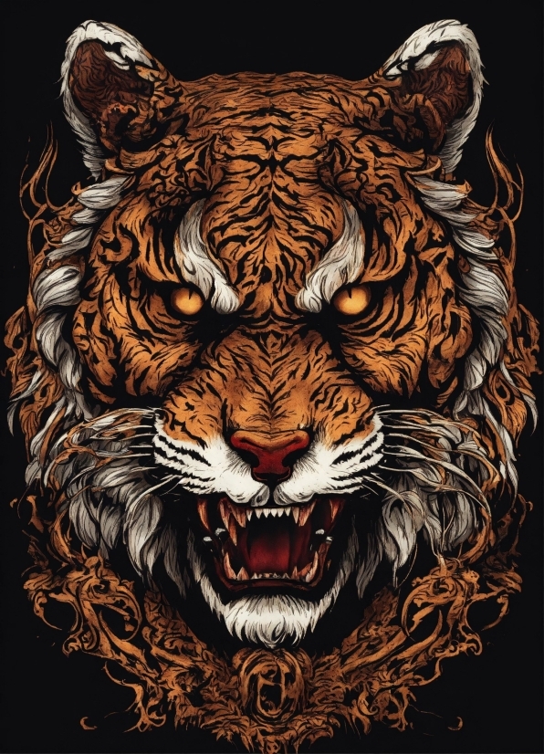Bengal Tiger, Siberian Tiger, Vertebrate, Felidae, Tiger, Carnivore