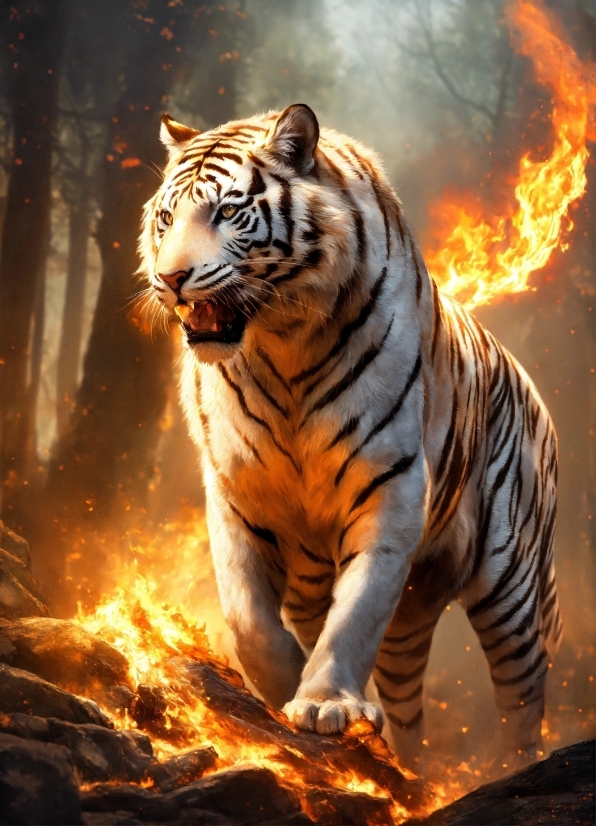 Bengal Tiger, Siberian Tiger, Water, Tiger, Nature, Carnivore