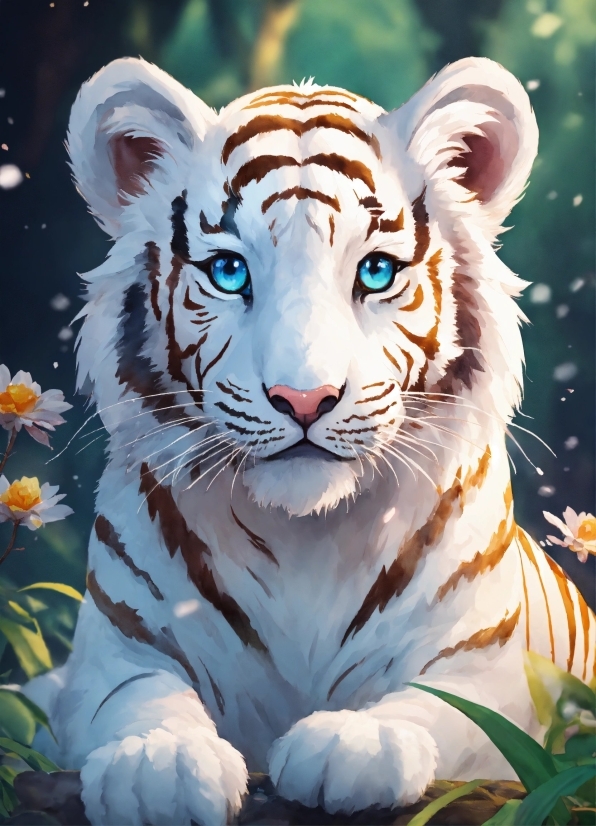 Bengal Tiger, Tiger, Siberian Tiger, Felidae, Natural Environment, Carnivore