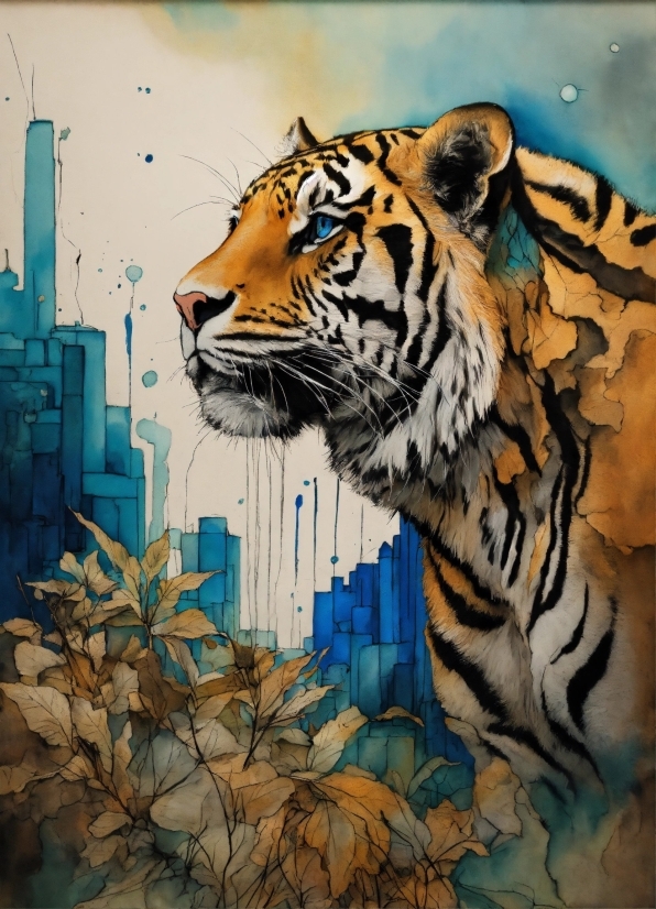 Bengal Tiger, Water, Siberian Tiger, Tiger, Felidae, Carnivore