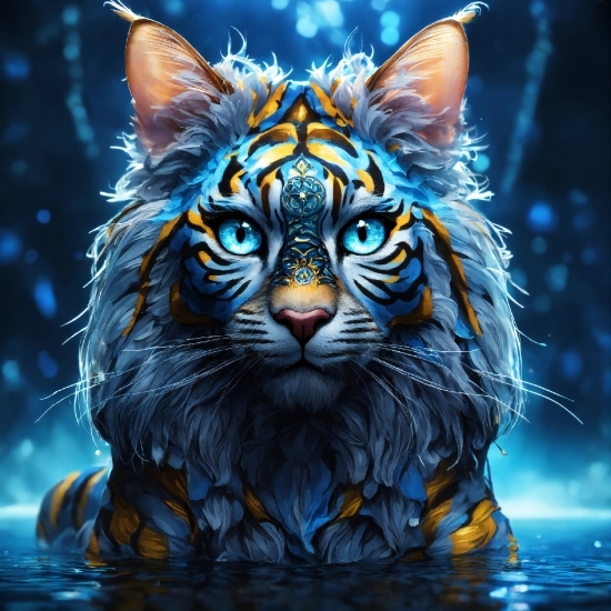 Bengal Tiger, Water, Siberian Tiger, Tiger, Felidae, Nature