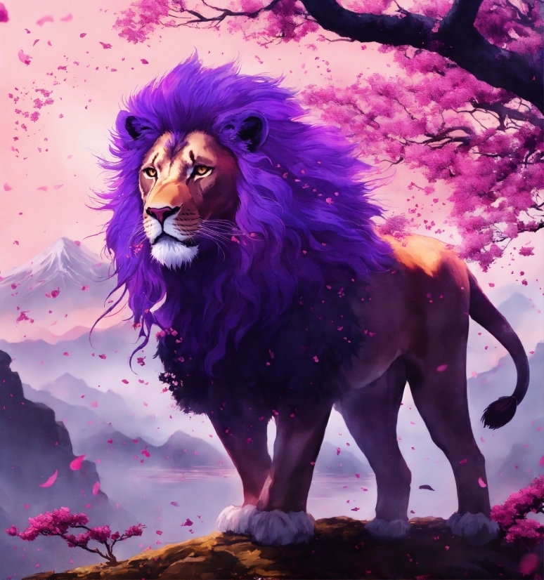 Best Free Video Editing Software For Pc, Lion, Felidae, Organism, Purple, Carnivore