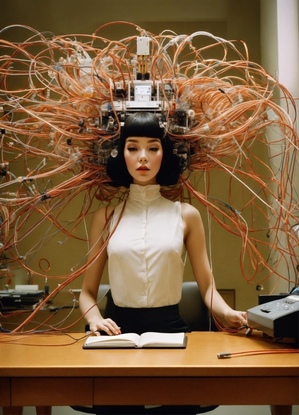 Best Photo And Video Maker App, Table, Fashion, Eyelash, Headgear, Desk