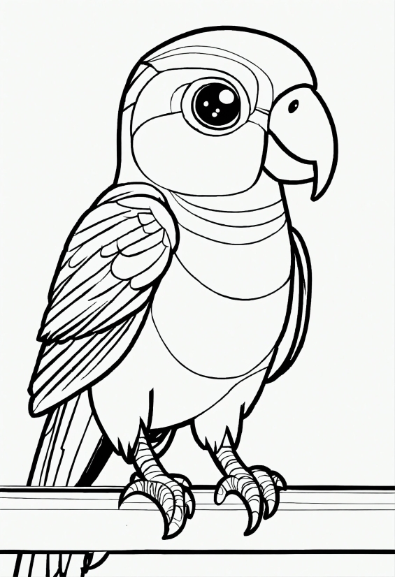 Bird, Beak, Gesture, Tail, Wing, Art