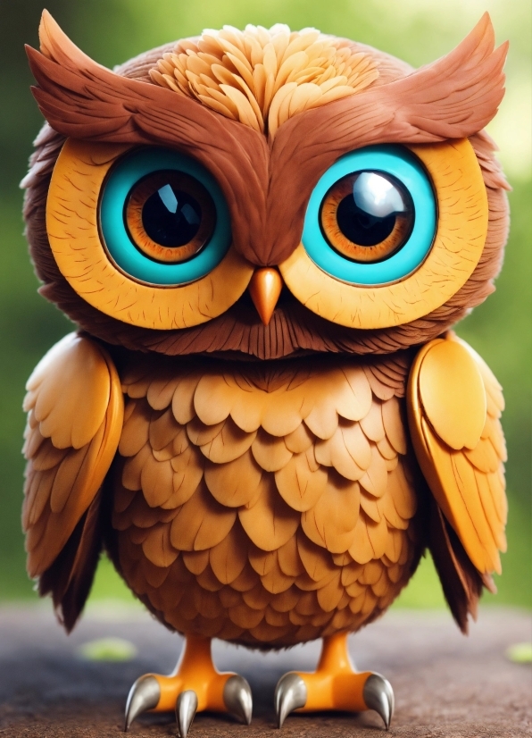 Bird, Beak, Owl, Sculpture, Wood, Headgear