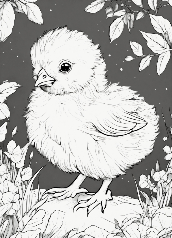 Bird, White, Beak, Chicken, Organism, Feather