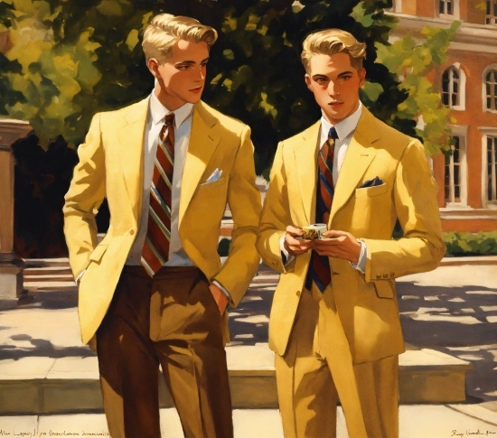 Bison Poster, Suit Trousers, Trousers, Window, Tie, Fashion
