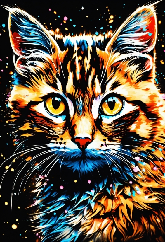 Blender Modeling Software, Cat, Felidae, Carnivore, Organism, Whiskers