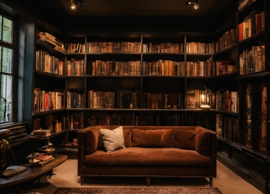 Bookcase, Furniture, Property, Shelf, Book, Window