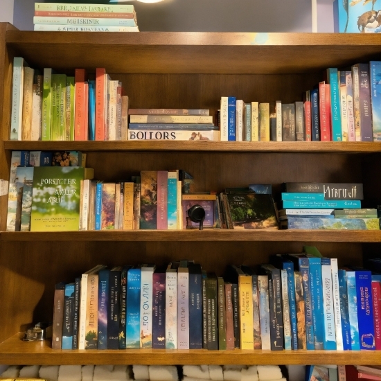Bookcase, Property, Shelf, Book, Publication, Shelving