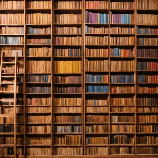 Brown, Bookcase, Publication, Shelving, Shelf, Rectangle
