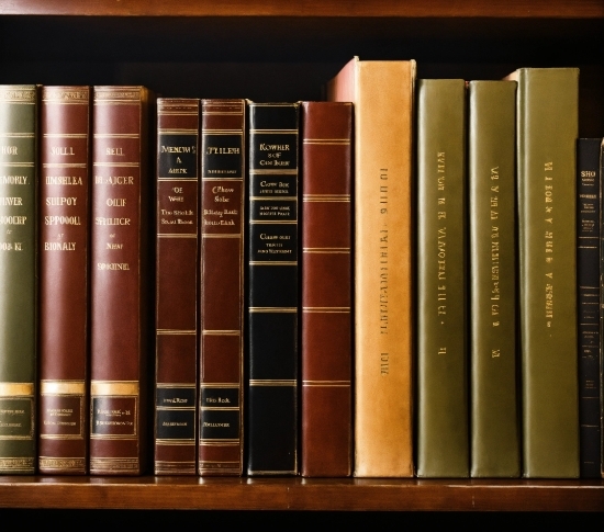 Brown, Bookcase, Shelf, Publication, Book, Cosmetics