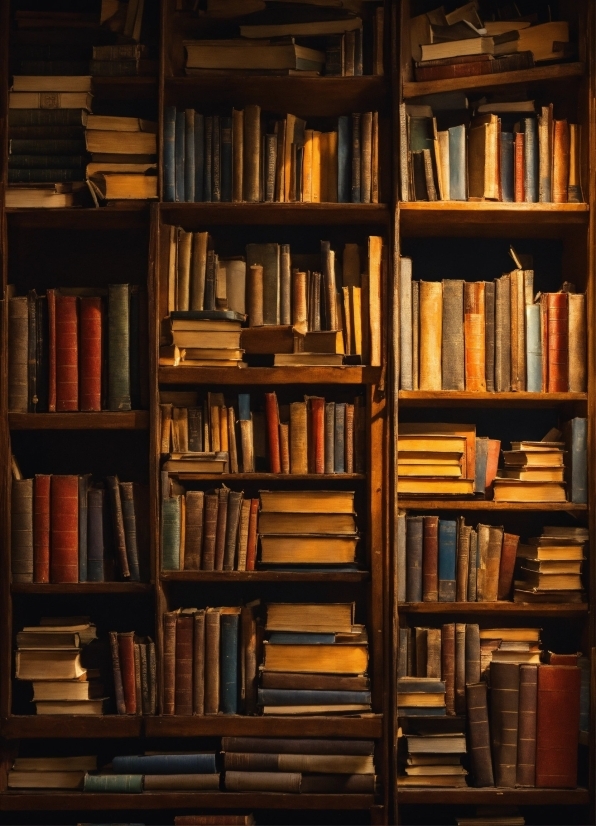 Brown, Bookcase, Shelf, Publication, Book, Shelving