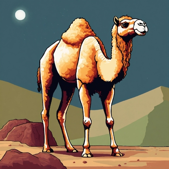 Camel, Camelid, Organism, Working Animal, Terrestrial Animal, Arabian Camel