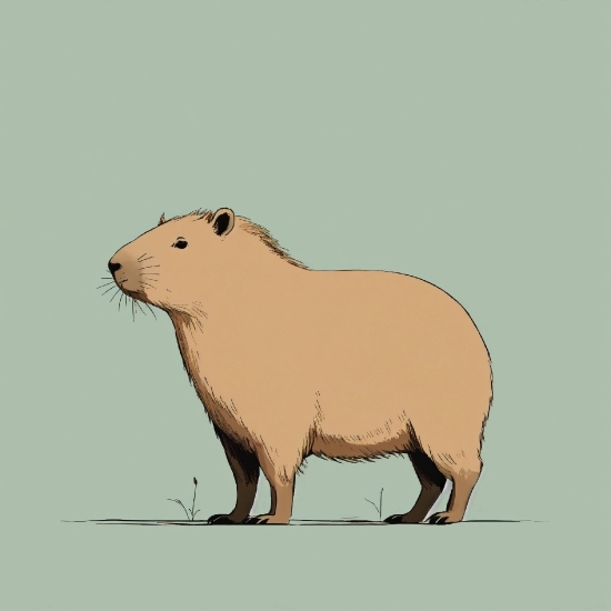 Carnivore, Terrestrial Animal, Rodent, Snout, Art, Whiskers