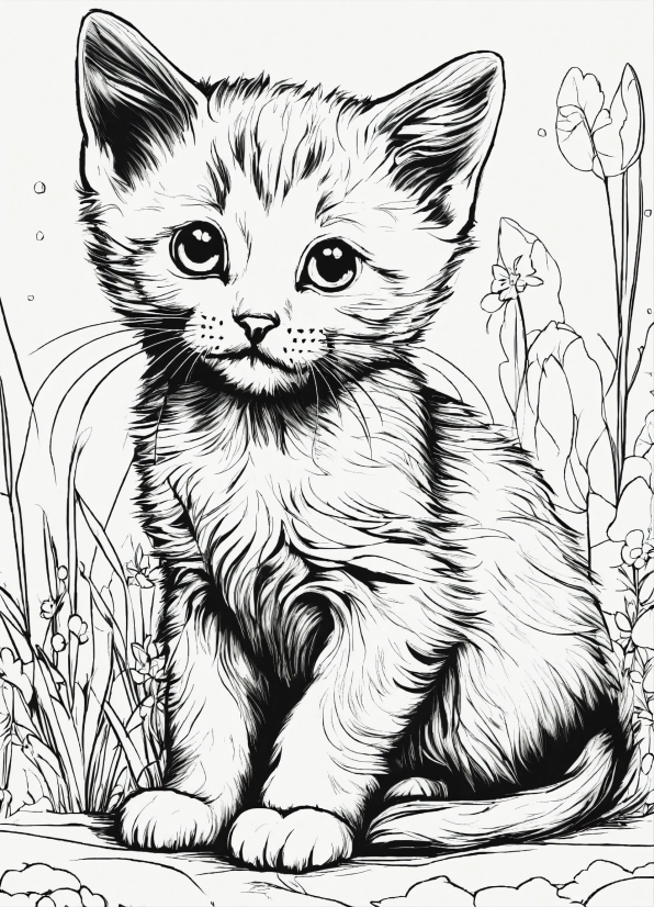 Cat, Felidae, Carnivore, Small To Mediumsized Cats, Whiskers, Art