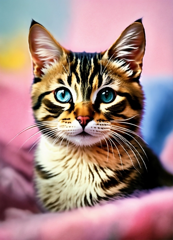 Cat, Felidae, Carnivore, Small To Mediumsized Cats, Whiskers, Iris