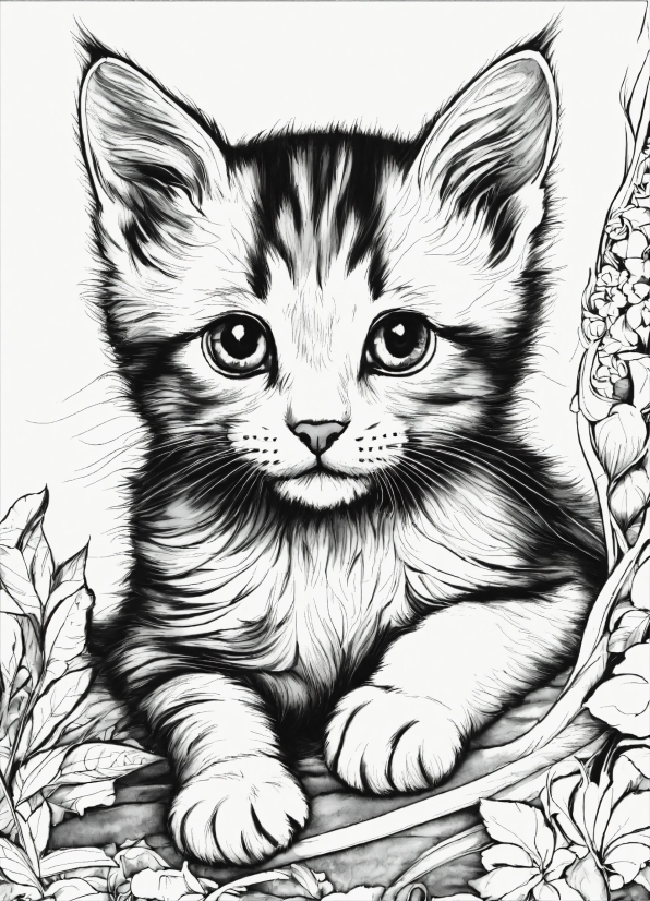 Cat, Felidae, Carnivore, Whiskers, Organism, Cartoon
