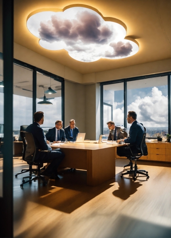 Cheap Artwork For Home, Furniture, Table, Cloud, Building, Office Chair