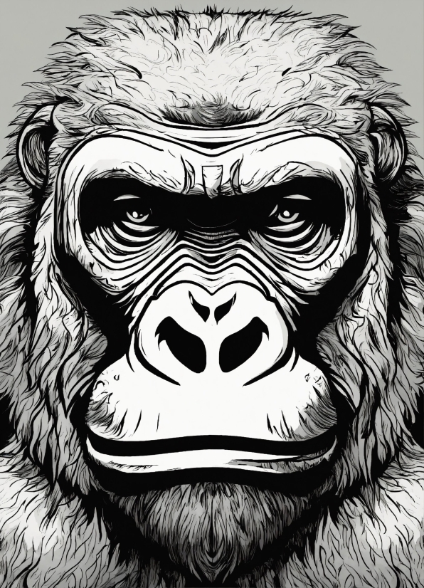 Copyright Claim Free Music For Youtube, Primate, Vertebrate, Mammal, Art, Painting
