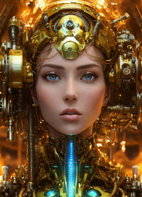 Coreldraw App For Pc, Light, Yellow, Gold, Eyelash, Art