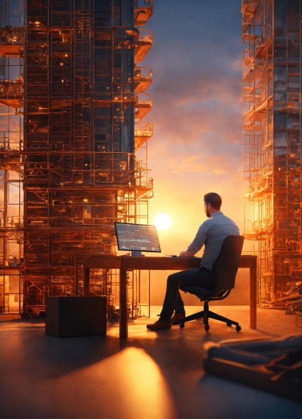 Crop Image In Mac, Sky, Building, Atmosphere, Afterglow, Dusk