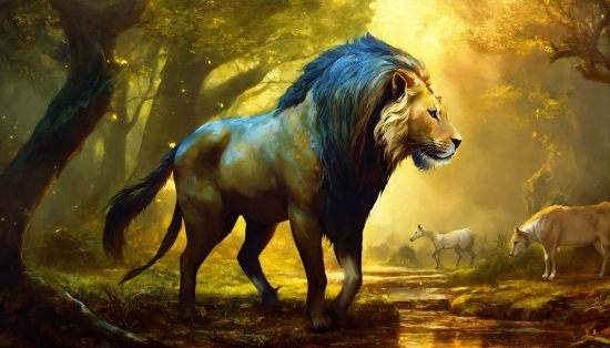 Download Hitfilm Express, Felidae, Lion, Carnivore, Sky, Big Cats