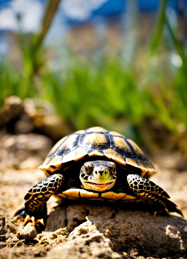 Eastern Box Turtle, Ecoregion, Reptile, Grass, Terrestrial Animal, Adaptation