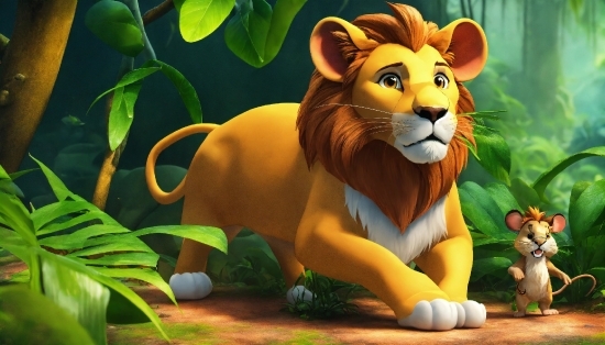 Editing Software For Obs, Plant, Felidae, Organism, Carnivore, Cartoon