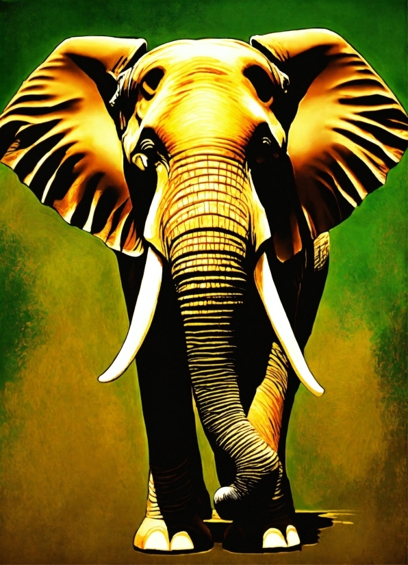 Elephant, Elephants And Mammoths, Working Animal, Organism, African Elephant, Tusk