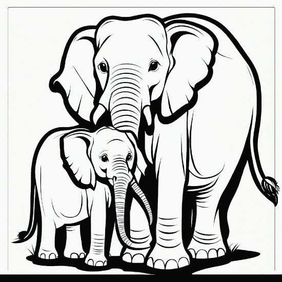Elephant, Vertebrate, Working Animal, Mammal, Organism, Elephants And Mammoths