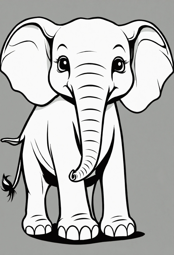 Elephant, White, Vertebrate, Working Animal, Natural Environment, Elephants And Mammoths