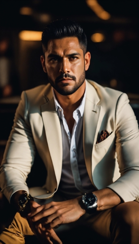 Endless Summer Poster, Muscle, Watch, Black, Beard, Fashion