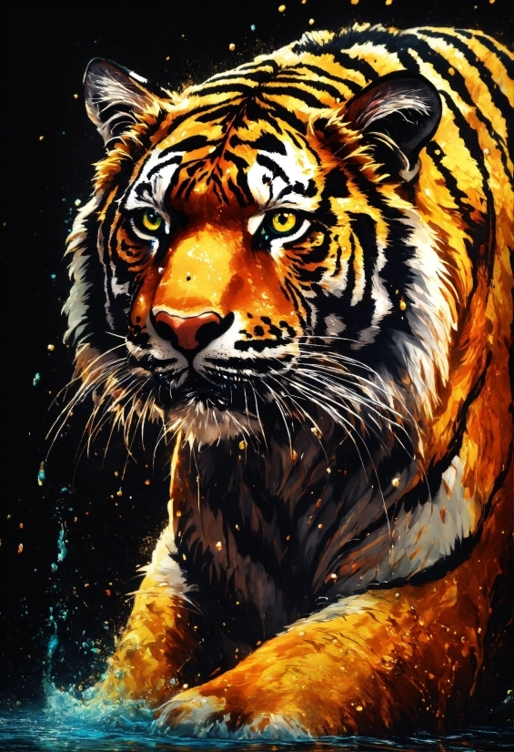 Engagement Video Maker App, Bengal Tiger, Siberian Tiger, Tiger, Felidae, Carnivore