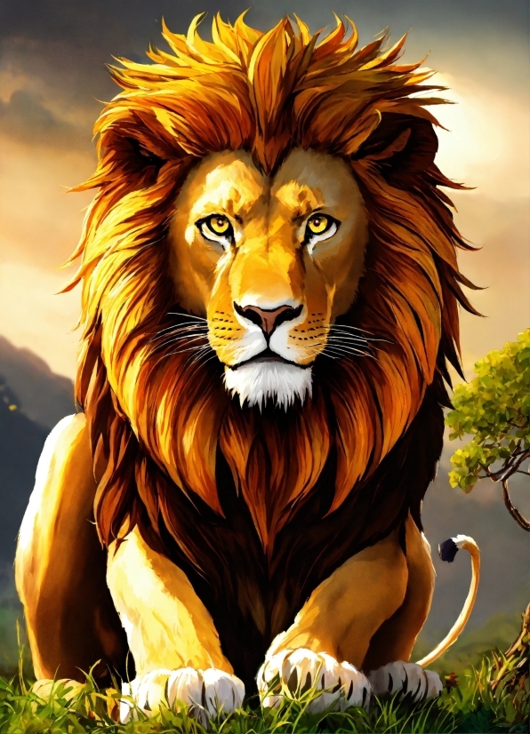 Felidae, Carnivore, Lion, Masai Lion, Mammal, Big Cats