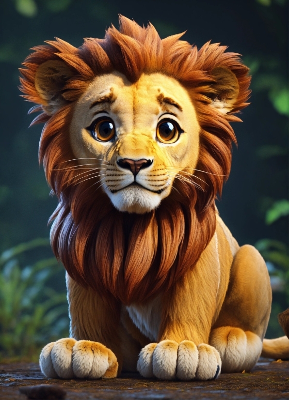 Felidae, Carnivore, Lion, Masai Lion, Whiskers, Big Cats