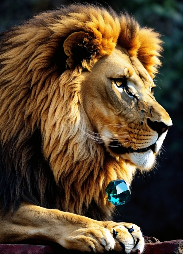 Felidae, Carnivore, Lion, Yellow, Masai Lion, Big Cats