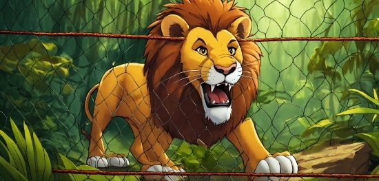 Felidae, Carnivore, Organism, Fence, Whiskers, Big Cats