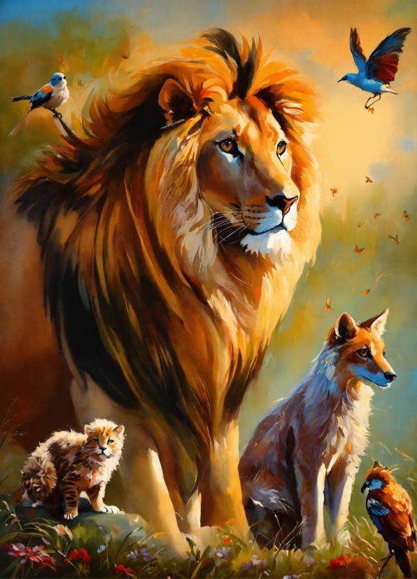 Felidae, Organism, Carnivore, Butterfly, Big Cats, Red Fox
