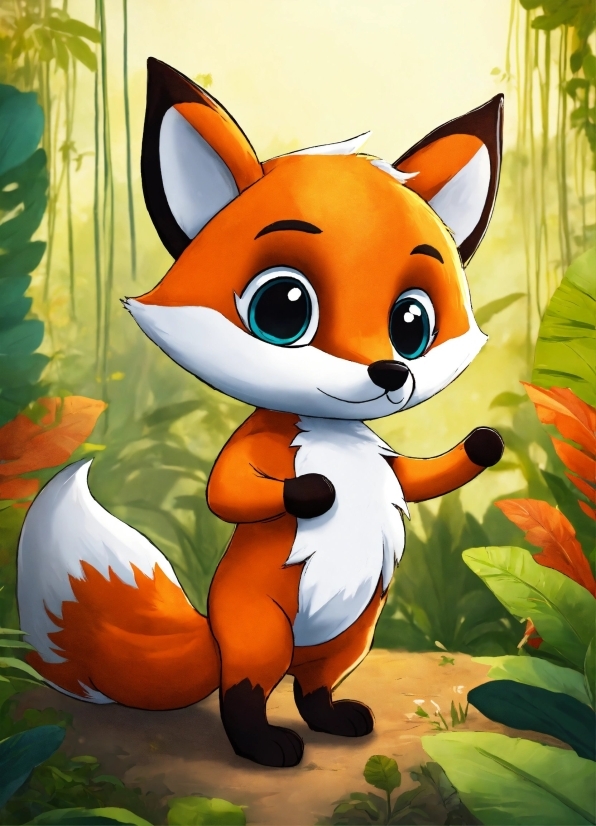 Filmora Effects Download, Cartoon, Orange, Organism, Art, Carnivore