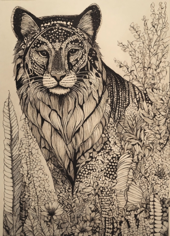 Find Content Creators, Head, Plant, Felidae, Jaw, Carnivore