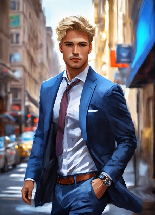 Framed Art, Dress Shirt, Blue, Fashion, Textile, Flash Photography
