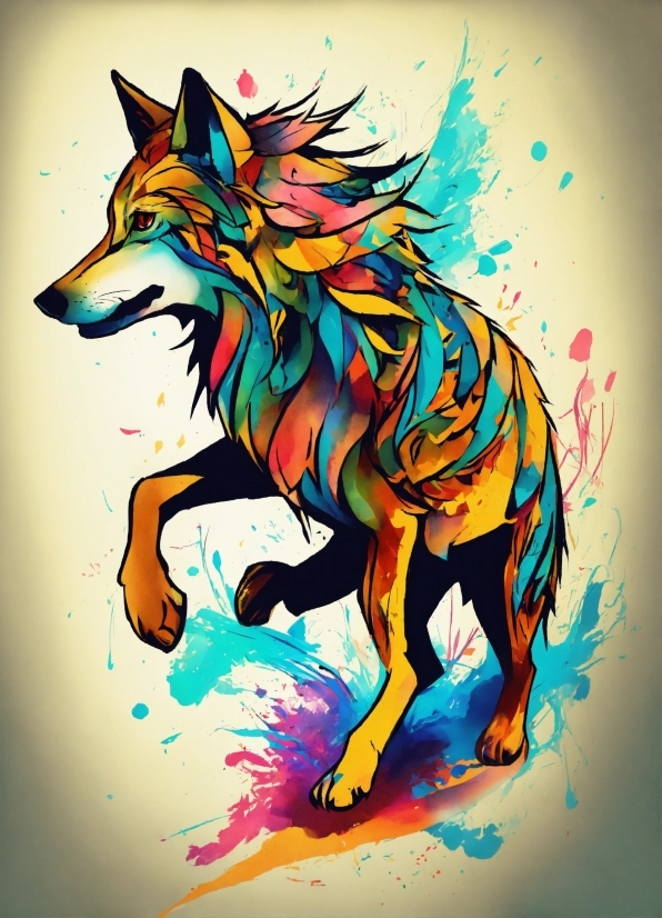 Free 3d Video Maker, Dog, Carnivore, Art, Organism, Painting
