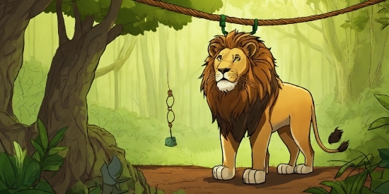 Free Avi To Mp4 Converter, Felidae, Nature, Lion, Carnivore, Tree