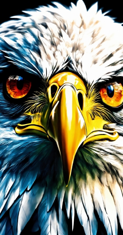 Free Basic Video Editor, Bird, Head, Vertebrate, White, Organ
