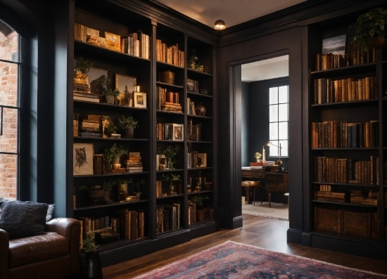 Furniture, Property, Bookcase, Shelf, Wood, Book