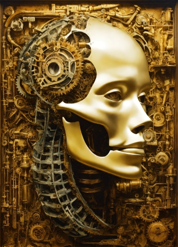 Gold, Art, Wood, Door, Metal, Visual Arts