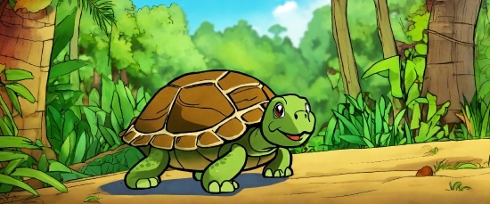 Graphic Content Creator, Cartoon, Vertebrate, Nature, Green, Cloud